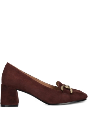 Bibi Lou buckle heeled loafers - Brown