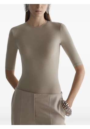 Mugler jersey body - Neutrals