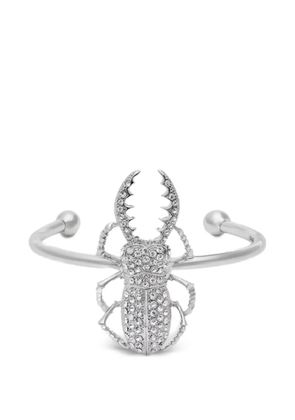 Blumarine beetle embellished bracelet - Silver