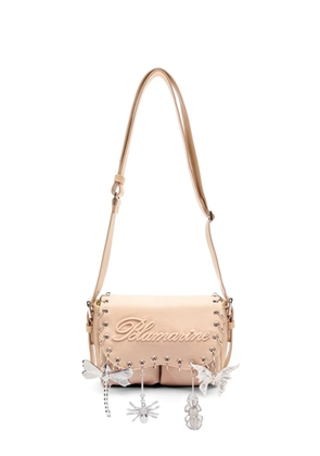 Blumarine embellishment shoulder bag - Neutrals