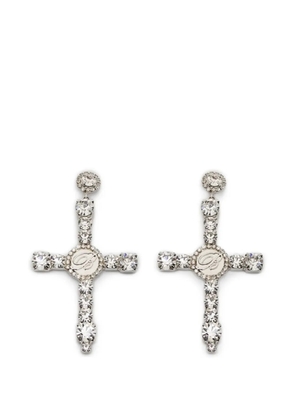 Blumarine cross earrings - Silver