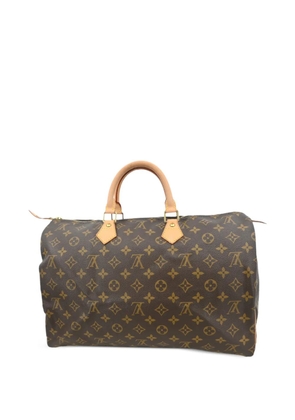 Louis Vuitton Pre-Owned 2002 40 Speedy Monogram duffle bag - Brown