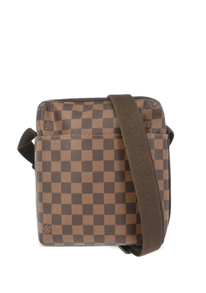 Louis Vuitton Pre-Owned 2012 Trotteur Beaubourg damier shoulder bag - Brown