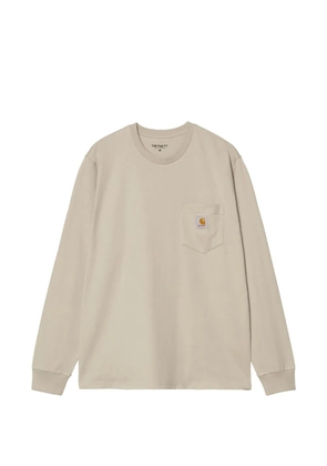 Carhartt WIP chest-pocket 'Puddle' T-shirt - Neutrals