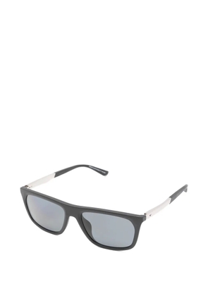 Emporio Armani rectangle-frame sunglasses - Black