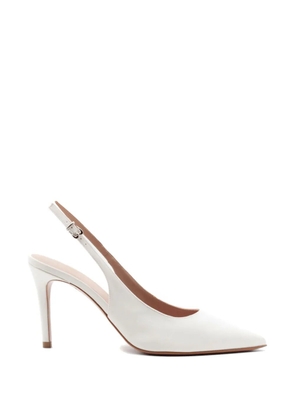 Festa Milano tapered toe slingback sandals - White