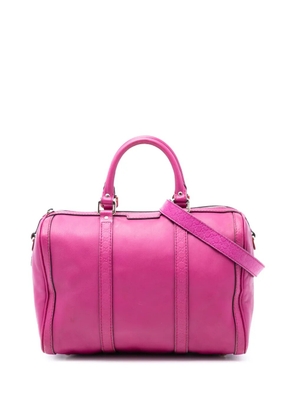 Gucci Pre-Owned 2016-2025 Medium Microguccissima Trimmed Joy Boston Bag satchel - Pink