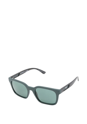 Emporio Armani square-frame sunglasses - Green