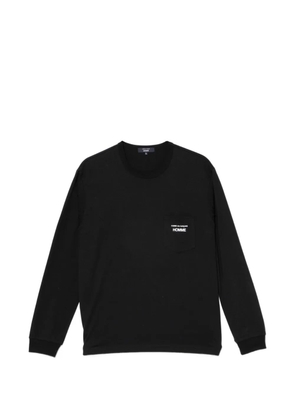 Comme des Garçons Homme logo-print T-shirt - Black