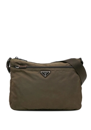 Prada Pre-Owned 2013-2024 Tessuto Zip Top crossbody bag - Brown