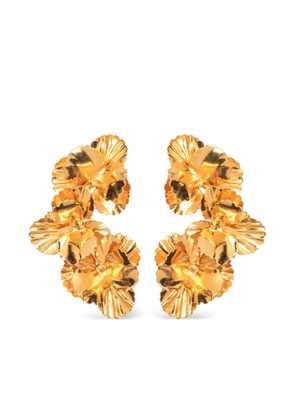 Jennifer Behr Viola flower-cluster earrings - Gold
