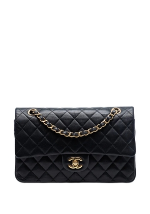 CHANEL Pre-Owned 2014 Medium Classic Lambskin Double Flap shoulder bag - Black