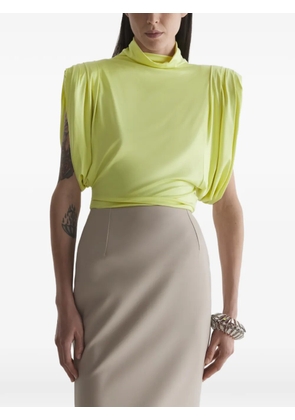 Mugler jersey blouse - Green