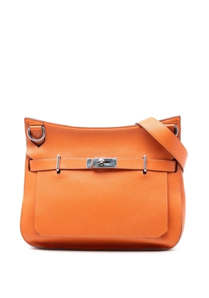 Hermès Pre-Owned 2014 Clemence Jypsiere 34 crossbody bag - Orange