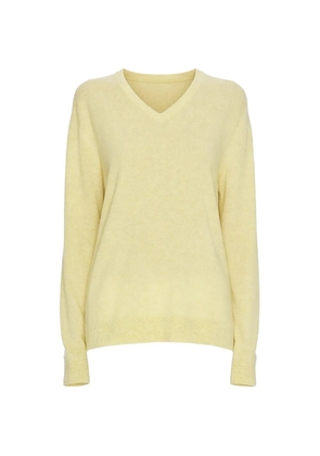The Row V-neck sweater - Yellow