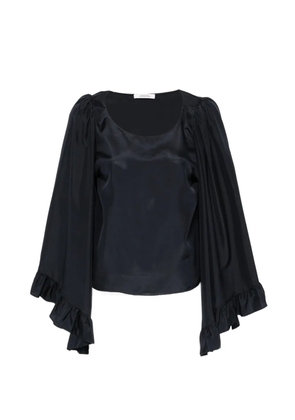 Dorothee Schumacher Playful Volumes ruffled blouse - Blue