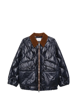 Dorothee Schumacher quilted puffer jacket - Blue