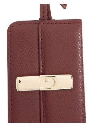 Furla ring leather bag accessory - Red