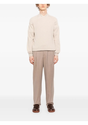 Massimo Alba Kane pure cashmere crew neck jumper - Neutrals