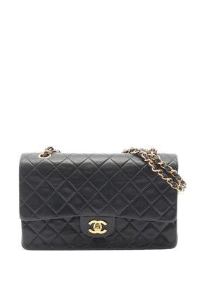 CHANEL Pre-Owned 1996-1997 Medium Classic Lambskin Double Flap shoulder bag - Black