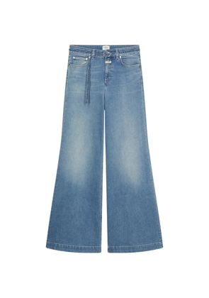 Closed Glow Up tie-waist jeans - Blue
