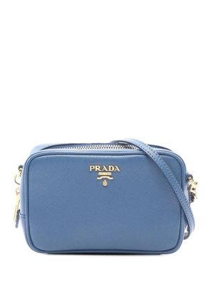 Prada Pre-Owned 2010-2026 Mini Saffiano Camera Bag crossbody bag - Blue