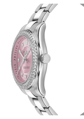 Philipp Plein Queen Supreme Crystal 36mm Watch - Pink