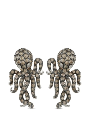 LB Exclusive diamond earrings - Silver