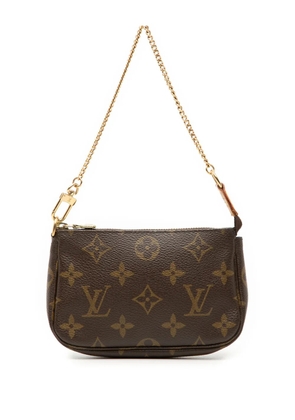 Louis Vuitton Pre-Owned 2005 Monogram Mini Pochette Accessoires handbag - Brown