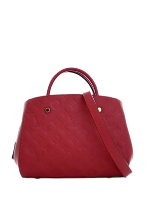 Louis Vuitton Pre-Owned 2021-2025 Monogram Empreinte Montaigne BB satchel - Red