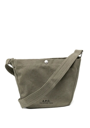 A.P.C. Journal small satchel - Neutrals
