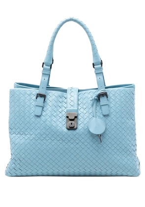 Bottega Veneta Pre-Owned 2012-2026 Medium Nappa Intrecciato Roma tote bag - Blue