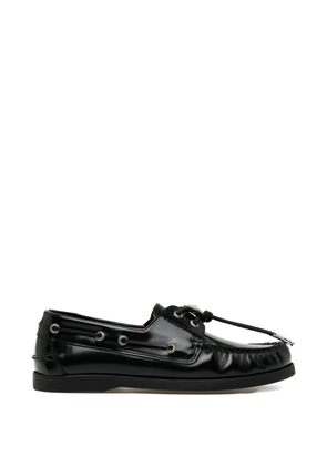 Toga embellished loafers - Black