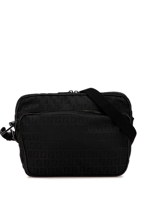 Fendi Pre-Owned 2000-2010 Zucchino Canvas crossbody bag - Black
