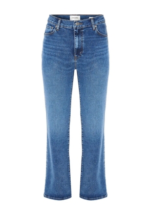 FRAME five-pocket washed jeans - Blue