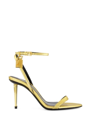 TOM FORD padlock pumps - Gold