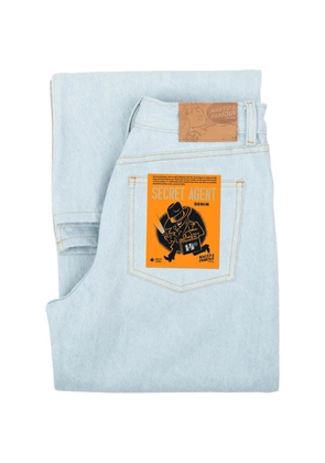 Naked and Famous Wide Wild West Secret Agent Denim jeans - Blue