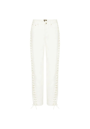 ROTATE BIRGER CHRISTENSEN laced jeans - White