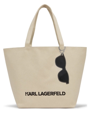Karl Lagerfeld K/Sunglasses tote bag - Neutrals
