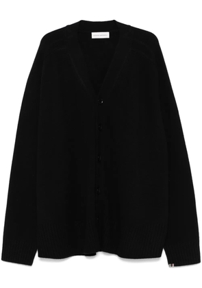 extreme cashmere Taurus cardigan - Black