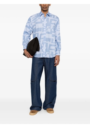 Arte Antwerp Allover shirt - Blue