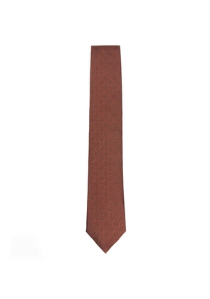 Givenchy jacquard-pattern tie - Brown