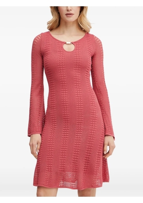 MARCIANO by GUESS cut-out long-sleeve mini dress - Pink