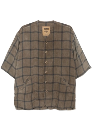 Uma Wang Team shirt - Brown