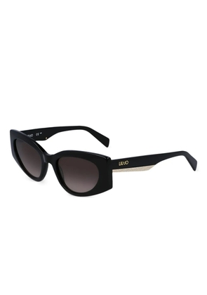 LIU JO engraved sunglasses - Black