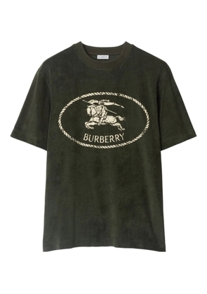 Burberry logo-print T-shirt - Green