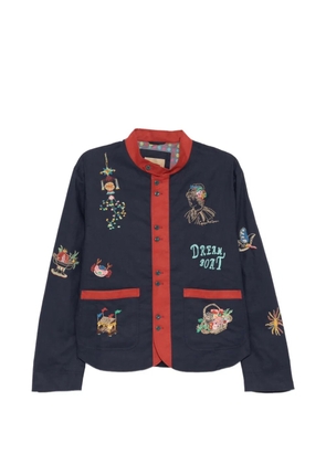 GARÇON BY GARÇON embroidered jacket - Blue