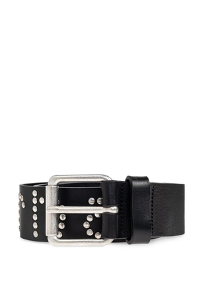 Carhartt WIP studded leather belt - Black