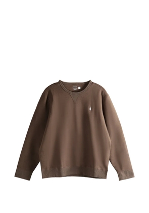 Polo Ralph Lauren logo-detail sweatshirt - Brown