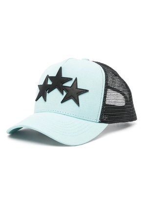 AMIRI star-patch trucker cap - Blue